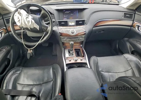 2015 Infiniti Q70L 3.7 z USA, uszkodzony, nr VIN JN1BY1PRXFM831084